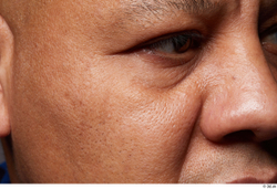 Eye Face Nose Cheek Skin Man Chubby Wrinkles Studio photo references